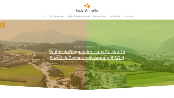 Website Screenshot: Haus St. Martin - Haus Sankt Martin – Sozial- und Gesundheitssprengel Südöstliches Mittelgebirge - Date: 2023-06-26 10:22:09