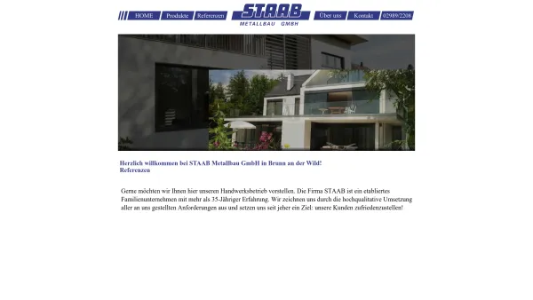 Website Screenshot: STAAB Stahl und Aluminiumbau Gesellschaft Fidi-Solutions.at Herzlich - index - Date: 2023-06-26 10:22:09