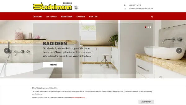 Website Screenshot: . Reinhard Stadelmann - Stadelmann GWH GmbH - Date: 2023-06-14 10:45:23