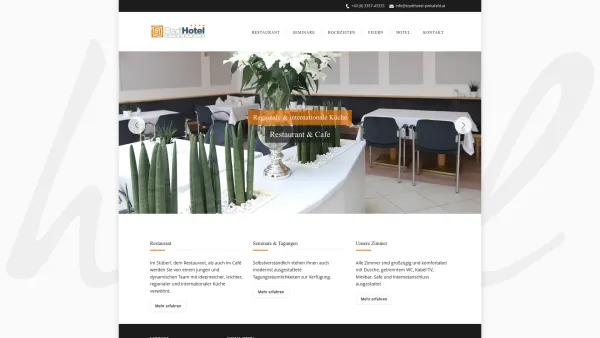 Website Screenshot: Richard STADTHOTEL PINKAFELD - Stadthotel & Restaurant Pinkafeld - Date: 2023-06-14 10:45:23