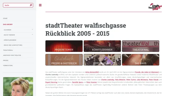 Website Screenshot: stadtTheater walfischgasse - stadtTheater walfischgasse - Date: 2023-06-26 10:22:12