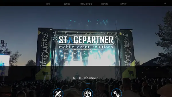 Website Screenshot: STAGEPARTNER Veranstaltungsbühnen - Stageparter Österreich - wir bauen Ihre mobile Bühne - Date: 2023-06-26 10:22:12