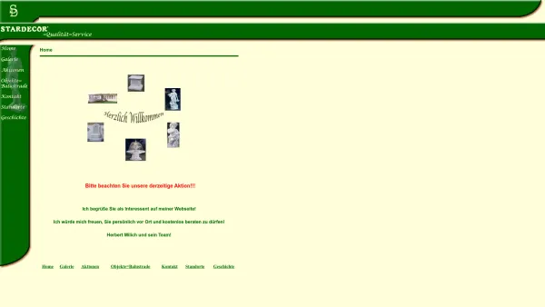 Website Screenshot: Stardecor Ges.m.b.H Balustraden 1210 Wien Brünnerstr.195 0664 9029844 - stanardvorlage - Date: 2023-06-26 10:22:14