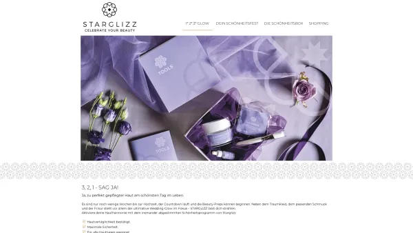 Website Screenshot: Starglizz by ReBa Cosmetics - STARGLIZZ - Celebrate Your Beauty - Date: 2023-06-14 10:46:52