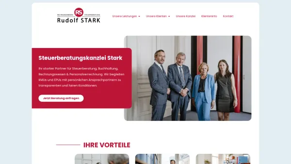 Website Screenshot: Steuerberatung Rudolf STARK - Kanzlei Rudolf Stark – Rechnungswesen und Steuerberatung - Date: 2023-06-26 10:22:15