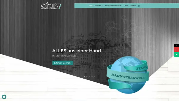 Website Screenshot: STARY Haustechnik Ges.m.b.H. & Co.KG - Dächer & Fassaden - Bäder & Heizungen - Ihre Handwerker in Salzburg | Stary HandwerksWELT - Date: 2023-06-14 10:45:25