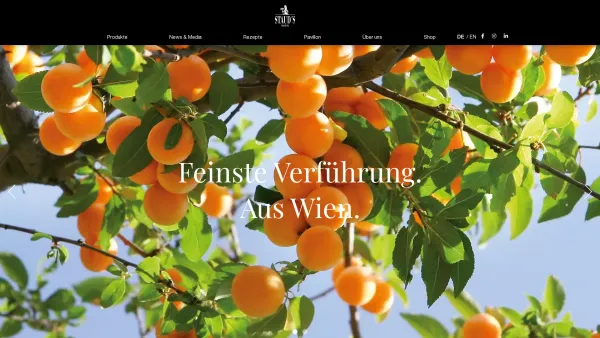 Website Screenshot: STAUD\'S GmbH Herstellung und Vertrieb von Konfitüren und Sauergemüse - Feinste Verführung aus Wien von STAUD'S - Date: 2023-06-26 10:22:15