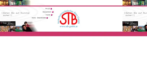 Website Screenshot: STB Sicherheitstechnisches Büro GmbH - STB - Sicherheitstechnisches Büro GmbH - Date: 2023-06-26 10:22:15
