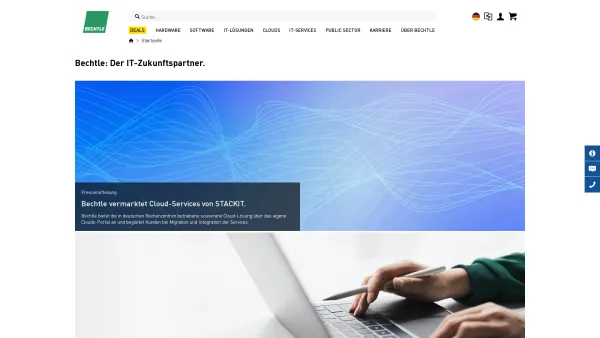 Website Screenshot: Ulbel & Freidorfer Gesellschaft m.b.H. & Co KG.; - Bechtle AG – Ihr starker IT-Partner. Heute und morgen. - Date: 2023-06-15 16:02:34