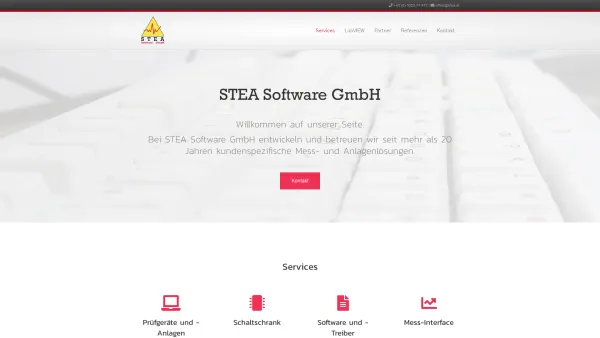 Website Screenshot: STEA Energiemanagement - STEA Software GmbH - in Feldkirch, Vorarlberg - Date: 2023-06-26 10:22:15