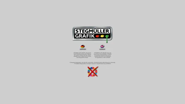 Website Screenshot: STEGMÜLLER GRAFIK, FOTOGRAFIE - STEGMÜLLER GRAFIK | Logo & CD | Drucksorten | Web Design | Screen Design | - Date: 2023-06-26 10:22:18