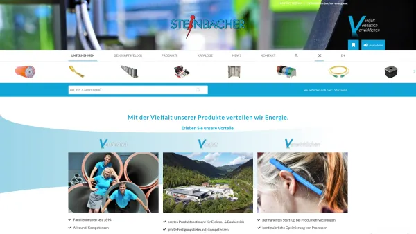 Website Screenshot: Steinbacher Energie GmbH - Unternehmen - Steinbacher Energie - Date: 2023-06-14 10:45:25