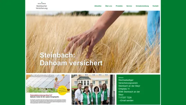 Website Screenshot: Steinbacher Versicherung - Steinbacher Versicherung - Steinbach - Date: 2023-06-26 10:22:18
