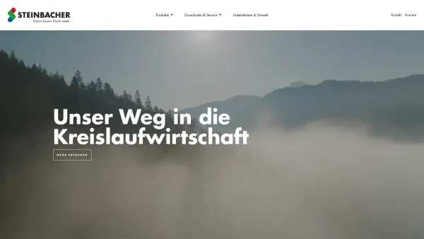 Website Screenshot: Steinbacher Dämmstoff GmbH - Klimaschutzprodukte ♻️ STEINBACHER Dämmstoffe - Date: 2023-06-26 10:22:18