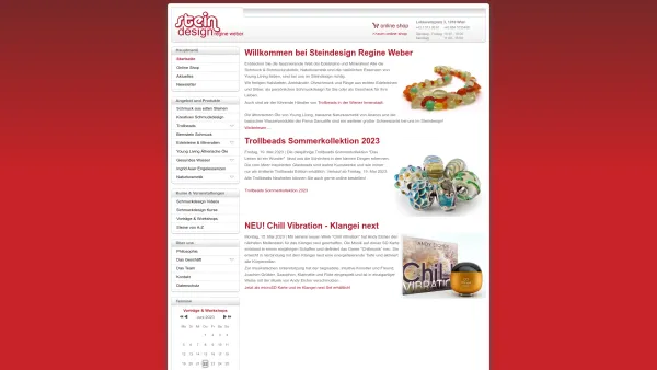 Website Screenshot: Steindesign Regine Weber - Willkommen auf Steindesign Regine Weber - Date: 2023-06-26 10:22:18
