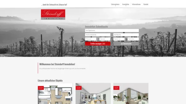 Website Screenshot: Steindorff immobilien - Steindorff Immobilien, Steiermark Immobilien, Graz Immobilien - Date: 2023-06-14 10:45:25