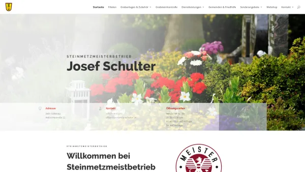 Website Screenshot: Fa Schulter - Startseite - Steinmetz-Schulter - Date: 2023-06-14 10:38:13