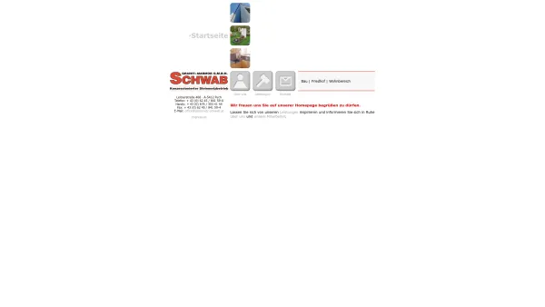 Website Screenshot: Schwab Granit+Marmor G.M.B.H. Index - Schwab Granit+Marmor G.M.B.H. - Index - Date: 2023-06-26 10:22:21