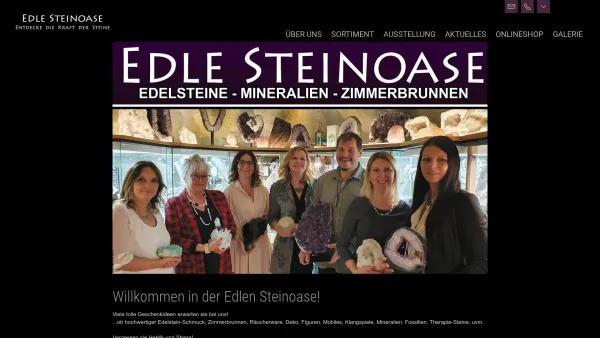 Website Screenshot: Edle Steinoase - steinoase.at - Date: 2023-06-14 10:45:28
