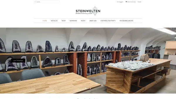 Website Screenshot: Steinwelten - Steinwelten - Date: 2023-06-26 10:22:21