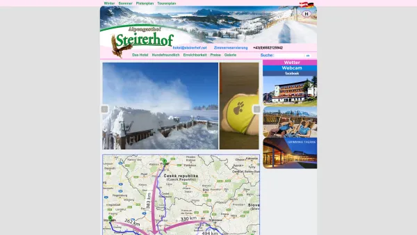 Website Screenshot: Kornelia Hotel Restaurant Steirerhof Tauplitzalm - Steirerhof - Date: 2023-06-26 10:22:21