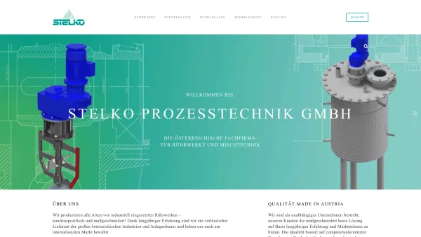 Website Screenshot: Stelko Prozesstechnik GmbH - Stelko Prozesstechnik GmbH - Date: 2023-06-26 10:22:21