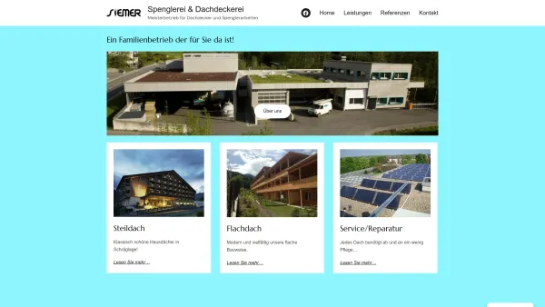 Website Screenshot: Kurt Stemer Gesellschaft Stemer - Spenglerei & Dachdeckerei – Meisterbetrieb für Dachdecker und Spenglerarbeiten - Date: 2023-06-15 16:02:34
