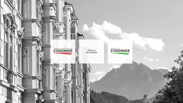 Website Screenshot: Heinrich Sterzinger KG - Immobilienverwaltung Sterzinger KG und Immobilien Sterzinger KG in Innsbruck in Tirol - Date: 2023-06-26 10:22:24