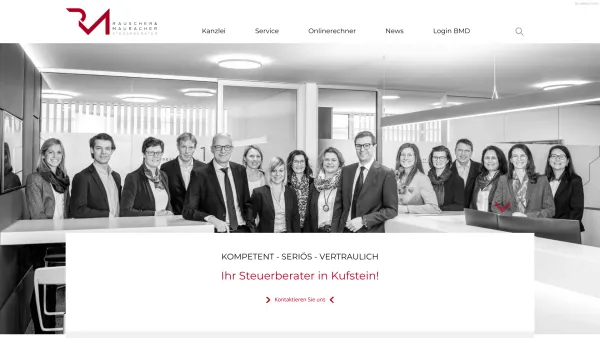 Website Screenshot: ARGE Kanzleigemeinschaft Mag. Neuhauser & Mag. Leitner - Steuerberater Kufstein - Date: 2023-06-14 10:45:28