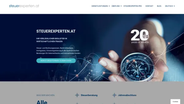 Website Screenshot: steuerexperten.at Steuerberatungsgesellschaft m.b.H. - Home - steuerexperten - Date: 2023-06-26 10:22:24