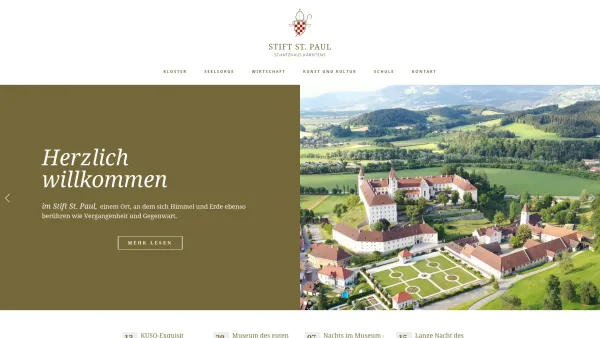 Website Screenshot: Benediktinerstift St. Paul - Date: 2023-06-26 10:22:27
