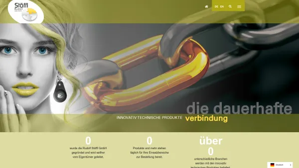 Website Screenshot: STÖFFL RUDOLF GMBH Technische Produkte Gummi und Kunststoff - Startseite - Stöffl Rudolf GmbH - Date: 2023-06-15 16:02:34