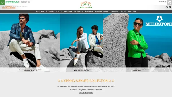 Website Screenshot: Stoichart Leder Mode in Leder - STOICHART LEDER - Größter Ledermode Trendstore Österreichs - Date: 2023-06-15 16:02:34