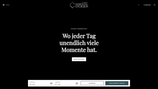 Website Screenshot: Thermenhotel Stoiser - Hotel in Bad Loipersdorf | Thermenhotel Stoiser - Date: 2023-06-14 10:37:55