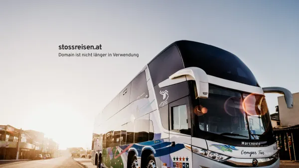 Website Screenshot: Peter stoßreisen.at Austria Busreisen - stossreisen.at - Date: 2023-06-14 10:45:31