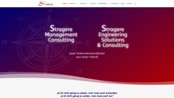 Website Screenshot: Stragere Management Consulting e.U. - Stragere – Consulting & Engineering | Risiken kennen - Chancen nutzen - Date: 2023-06-26 10:22:33