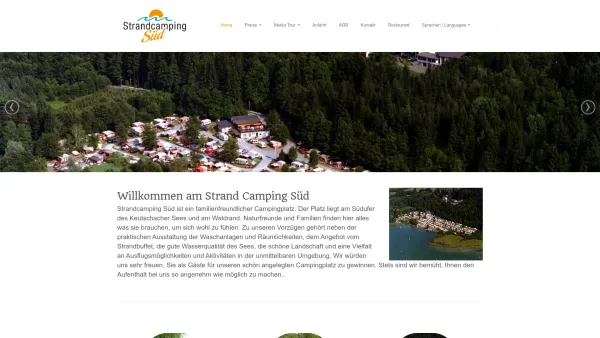 Website Screenshot: Strandcamping Brückler Süd - Strand Camping Süd - Date: 2023-06-26 10:22:33