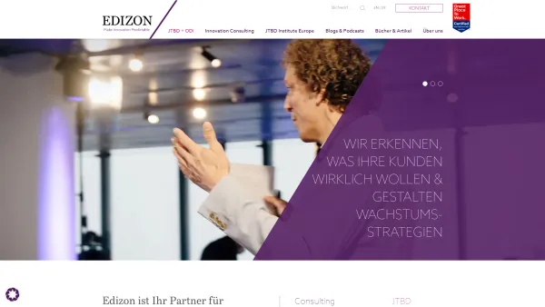 Website Screenshot: Strategyn iip innovation in progress GmbH - JTBD+ODI Beratung & Training - Date: 2023-06-26 10:22:33