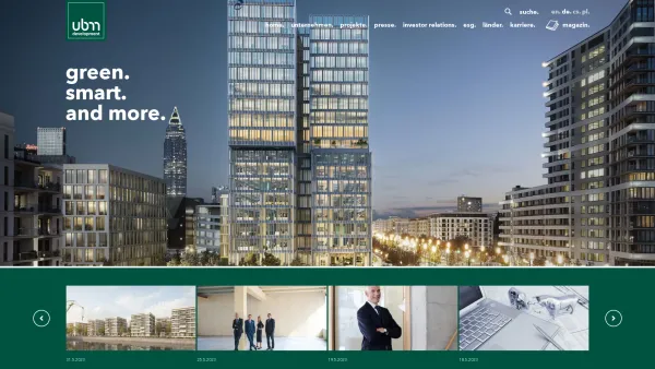Website Screenshot: Strauss & Partner Development GmbH - UBM Corporate - Date: 2023-06-14 10:45:31