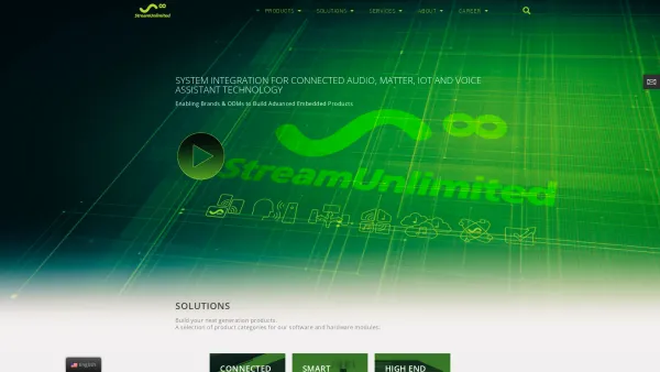 Website Screenshot: StreamUnlimited GmbH - Home - StreamUnlimited Engineering GmbH - Date: 2023-06-14 10:45:31