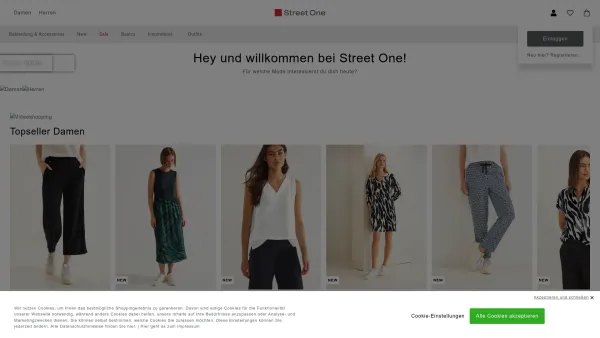 Website Screenshot: Street One - Street One Fashion Online-Shop (Österreich) - Date: 2023-06-15 16:02:34