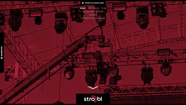 Website Screenshot: Strobl Veranstaltungstechnik GmbH - Die Regie der Zukunft » Strobl Veranstaltungstechnik GmbH - Date: 2023-06-26 10:22:36