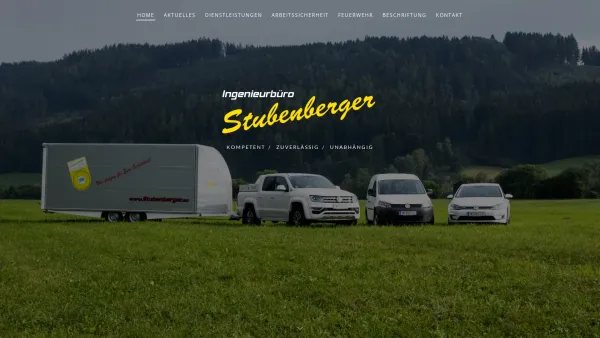 Website Screenshot: Stubenberger Anhänger Aufbauten Reparatur Ersatzteile - Ingenieurbüro Stubenberger - Date: 2023-06-26 10:22:36