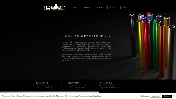 Website Screenshot: studioD grafik-werbung-design - Beschriftungen | | Galler Werbetechnik - studiod.at - Date: 2023-06-26 10:22:39