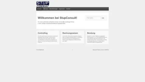 Website Screenshot: STUP CONSULT - StupConsult | Unternehmensberatung - Date: 2023-06-26 10:22:39