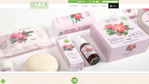 Website Screenshot: Styx Naturkosmetik GmbH - STYX Naturcosmetic - nachhaltige Kosmetik aus Österreich - Date: 2023-06-15 16:02:34