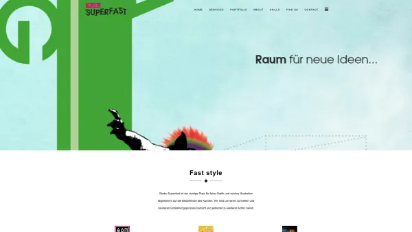 Website Screenshot: Studio Superfast - Studio Superfast - Grafik Design Consulting - Home - Date: 2023-06-26 10:26:46