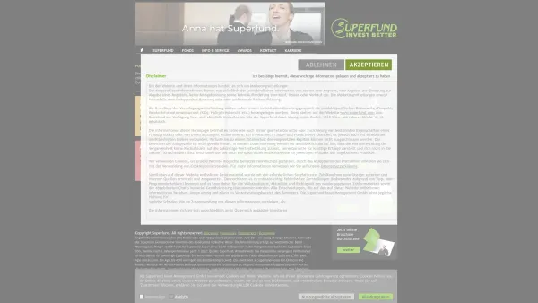 Website Screenshot: Superfund Asset Management GmbH - Superfund - Die Zukunft der Geldanlage - Date: 2023-06-26 10:22:44