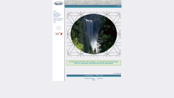Website Screenshot: SuperVita Nahrungsergänzung Superlativ Startseite lebendiges Wasser Energetisierung Crystal Energy Hunza-Wasser Patrick Flanagan M - Information zur Gesundheit - Date: 2023-06-26 10:22:44