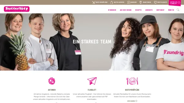Website Screenshot: Sutterlüty Handels GmbH Engagement für Qualität - Sutterlüty Ländlemarkt - Date: 2023-06-26 10:22:44